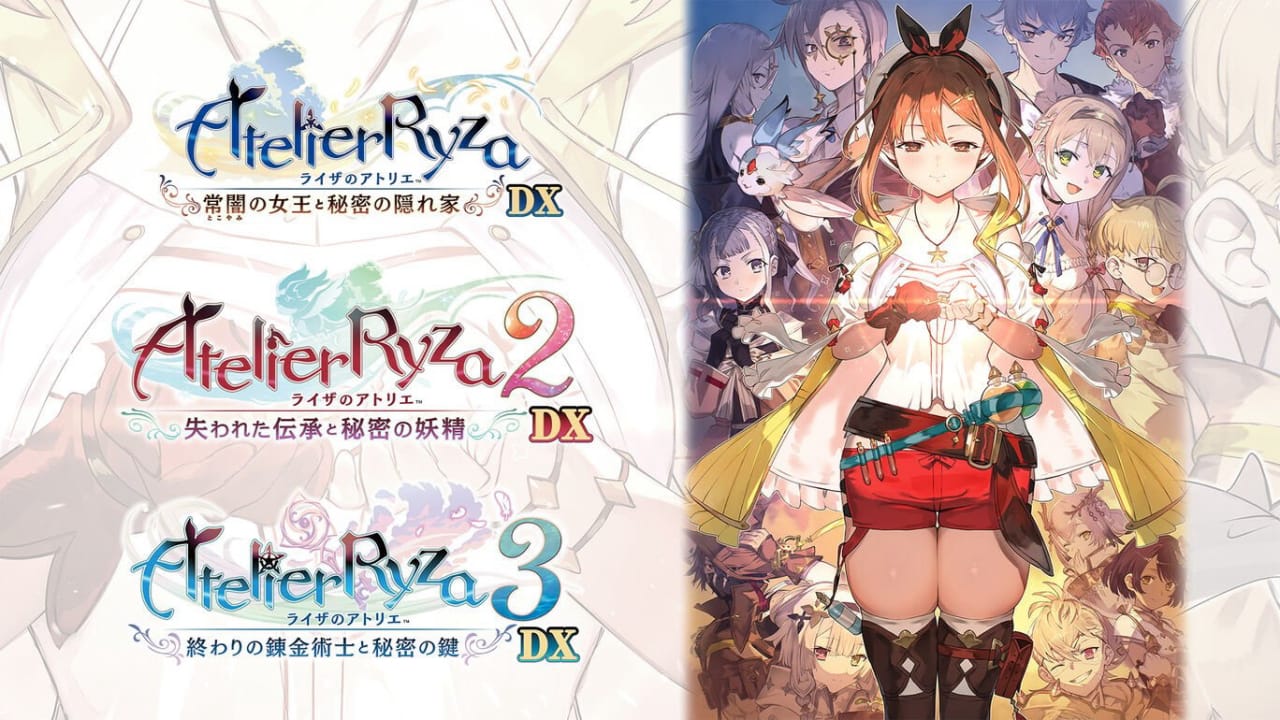 莱莎的炼金工房～秘密三部曲～DX丨Atelier Ryza Secret Trilogy Deluxe Pack-吾爱自习网