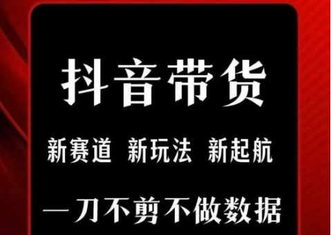 抖音短视频一刀不剪带货，不剪辑，不直播，每天发个视频，等着出单获取带货佣金-吾爱自习网