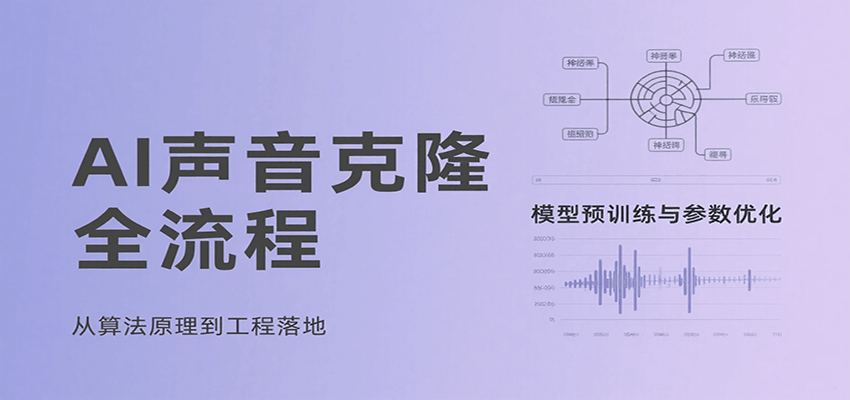 AI声音克隆全流程，基础概念到实战应用，3秒极速声音复刻、模型预训练、云端部署等-吾爱自习网