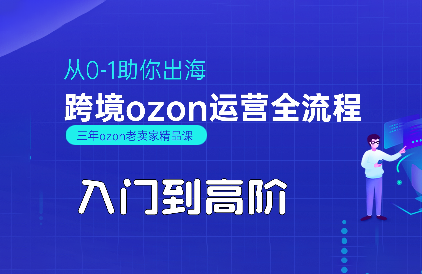 悟空跨境·OZON入门到高阶全流程-吾爱自习网