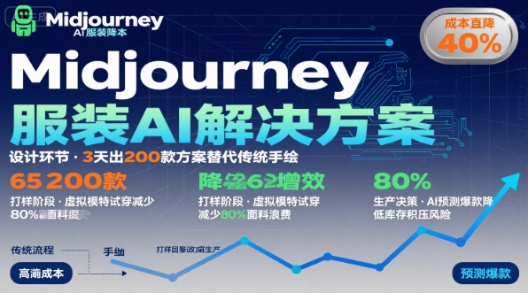 AI在服装领域的运用，使用midjourney做服装辅助企业降低成本-吾爱自习网