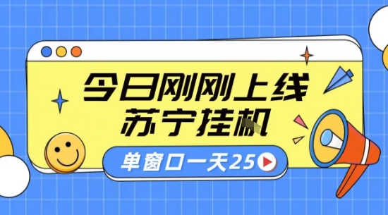 苏宁全自动采集挂G项目 稳定可批量 单窗口收益30+ 附教程【揭秘】-吾爱自习网