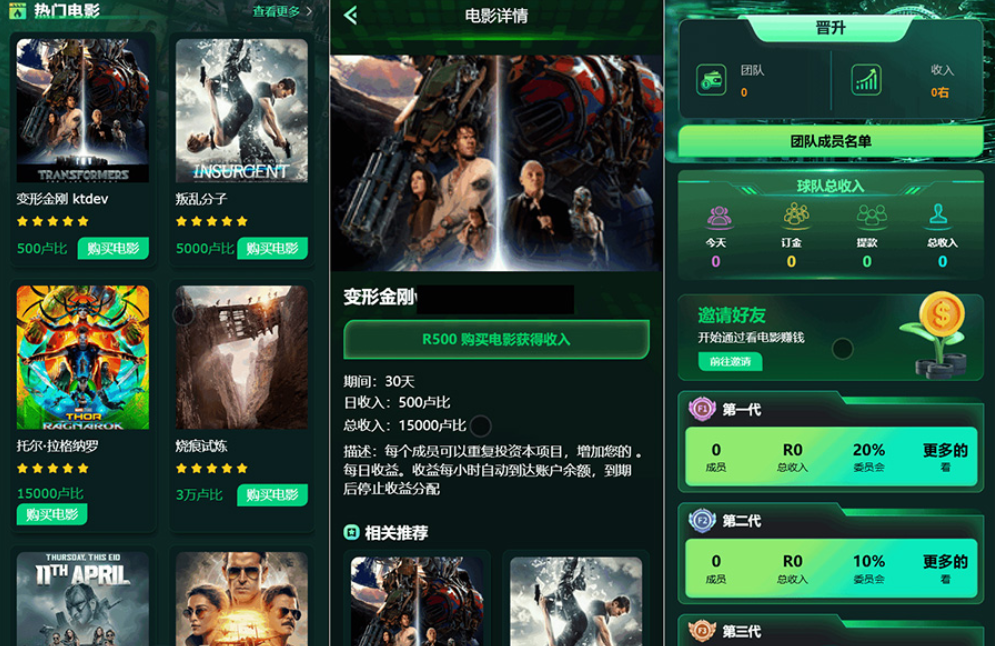 Flickiri Fun海外电影投资理财源码 电影投资正规平台 影视理财类源码-吾爱自习网