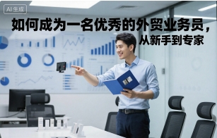 如何成为一名优秀的外贸业务员，从新手到专家-吾爱自习网
