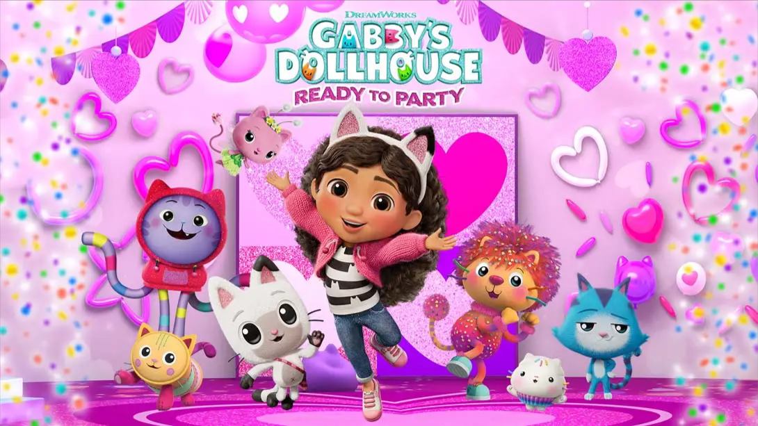 【美版】梦工厂盖比的娃娃屋：准备开派对 .DreamWorks Gabby’s Dollhouse: Ready to Party 中文-吾爱自习网