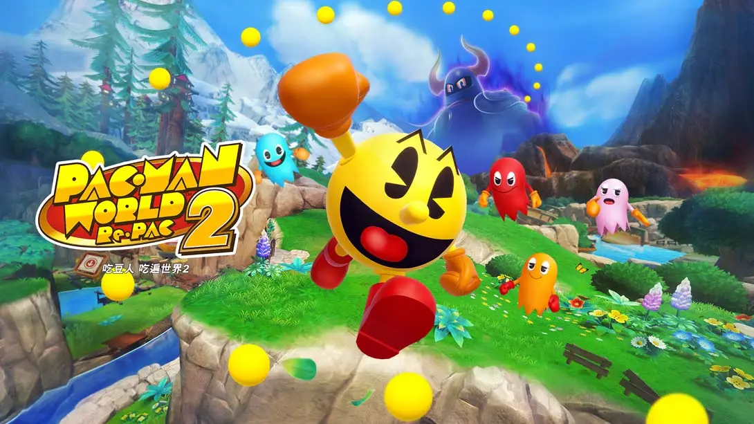 【港版】吃豆人 吃遍世界2 PAC-MAN WORLD 2 Re-PAC 中文-吾爱自习网