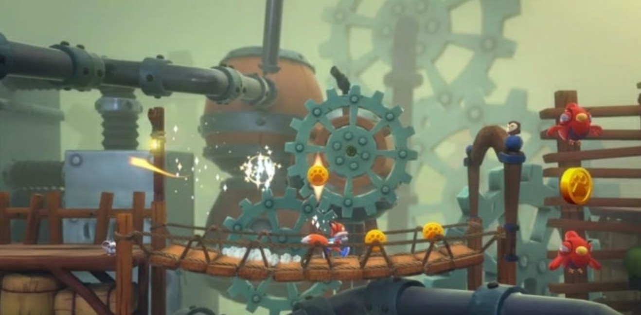 《超级幸运狐 New Super Lucky’s Tale》Switch英文版NSP下载 – 含1.5.9补丁+DLC-吾爱自习网