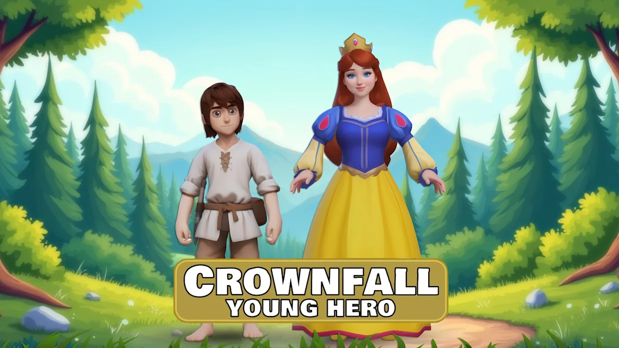 《皇冠陨落 少年英雄 Crownfall Young Hero》Switch美版中文NSZ下载-吾爱自习网
