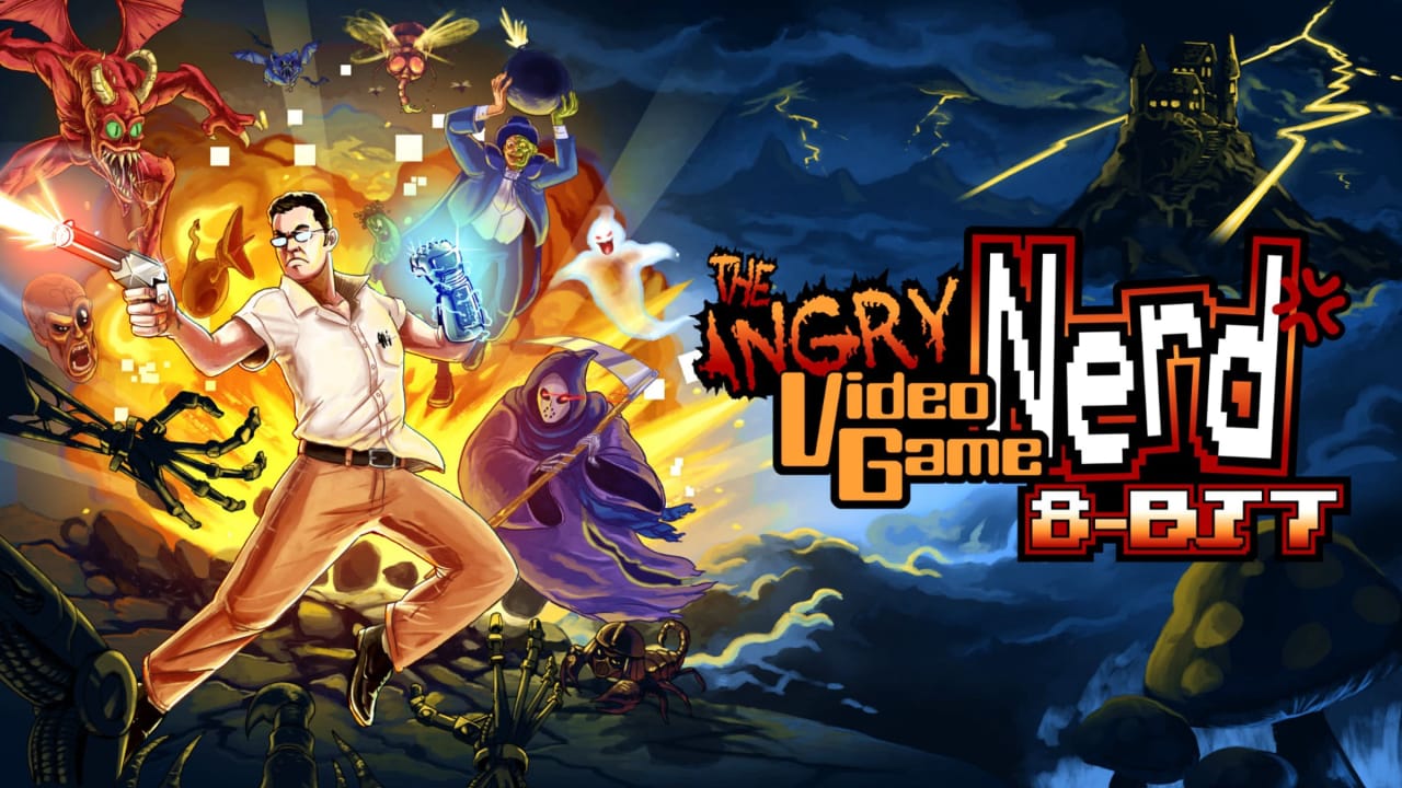 喷神大冒险 8位版丨Angry Video Game Nerd 8-bit-吾爱自习网