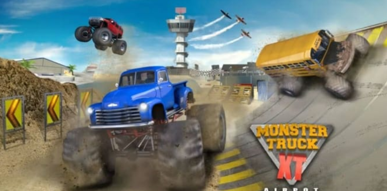 《怪兽卡车XT 德比机场 Monster Truck XT Airport Derby》Switch英文版NSZ下载-吾爱自习网