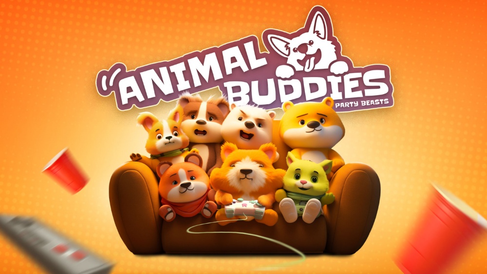 《动物伙伴-派对野兽 Animal Buddies – Party Beasts》switch英文-吾爱自习网