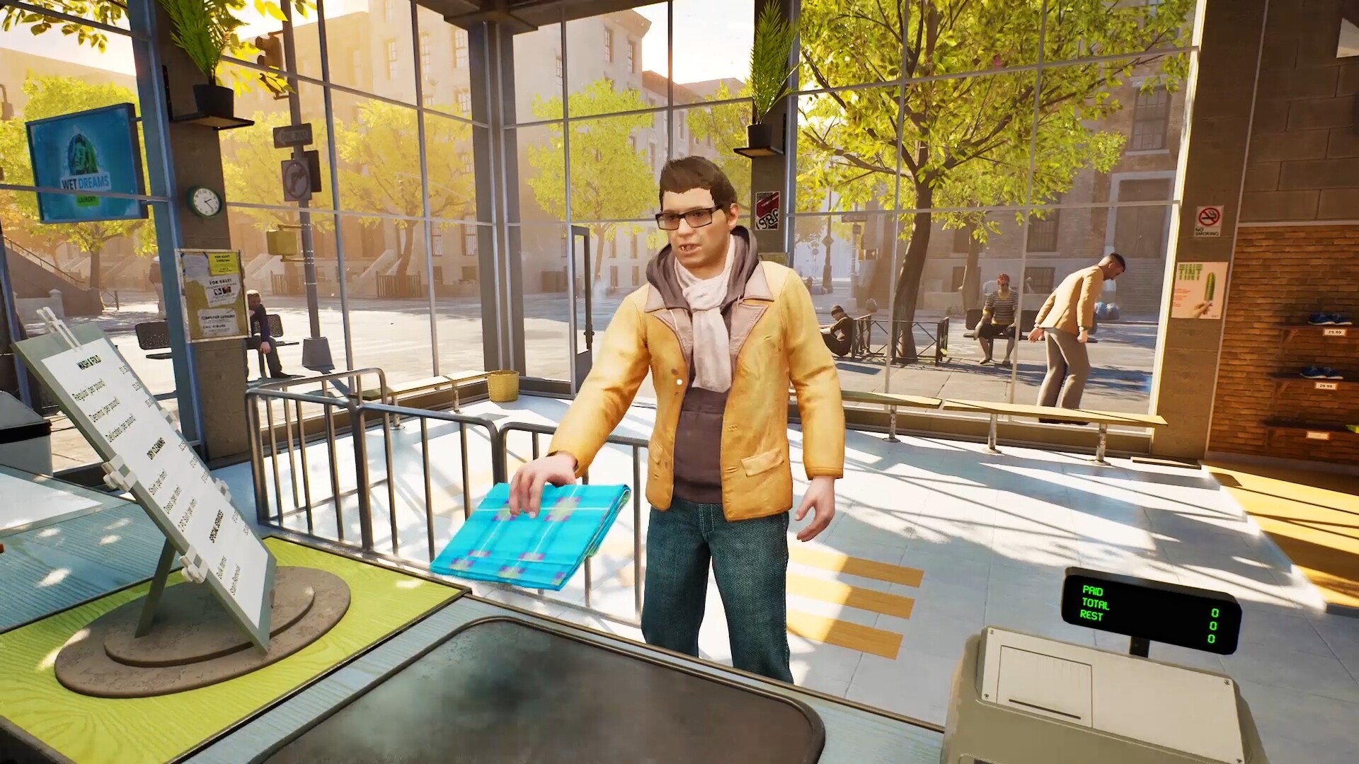 《洗衣店模拟器/Laundering Simulator – Clean Cash and Laundry》PC中文版下载-含Build.20649219-吾爱自习网