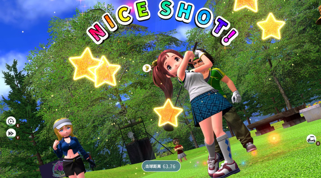 《全民高尔夫 环球之旅 EVERYBODY’S GOLF》Switch港版中文XCZ下载 – 含1.1.3补丁+2DLC-吾爱自习网