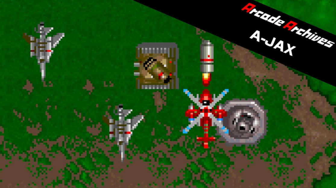 《街机：A-JAX Arcade Archives A-JAX》Switch英文版NSZ下载-吾爱自习网