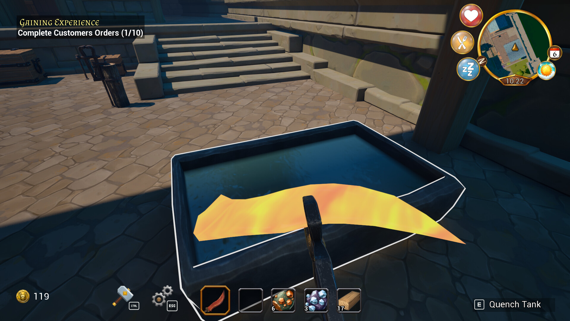 《锻造冲击：铁匠模拟器/Heat ‘n Hit: The Blacksmith Simulator》PC中文版下载-含Build.20783100-吾爱自习网