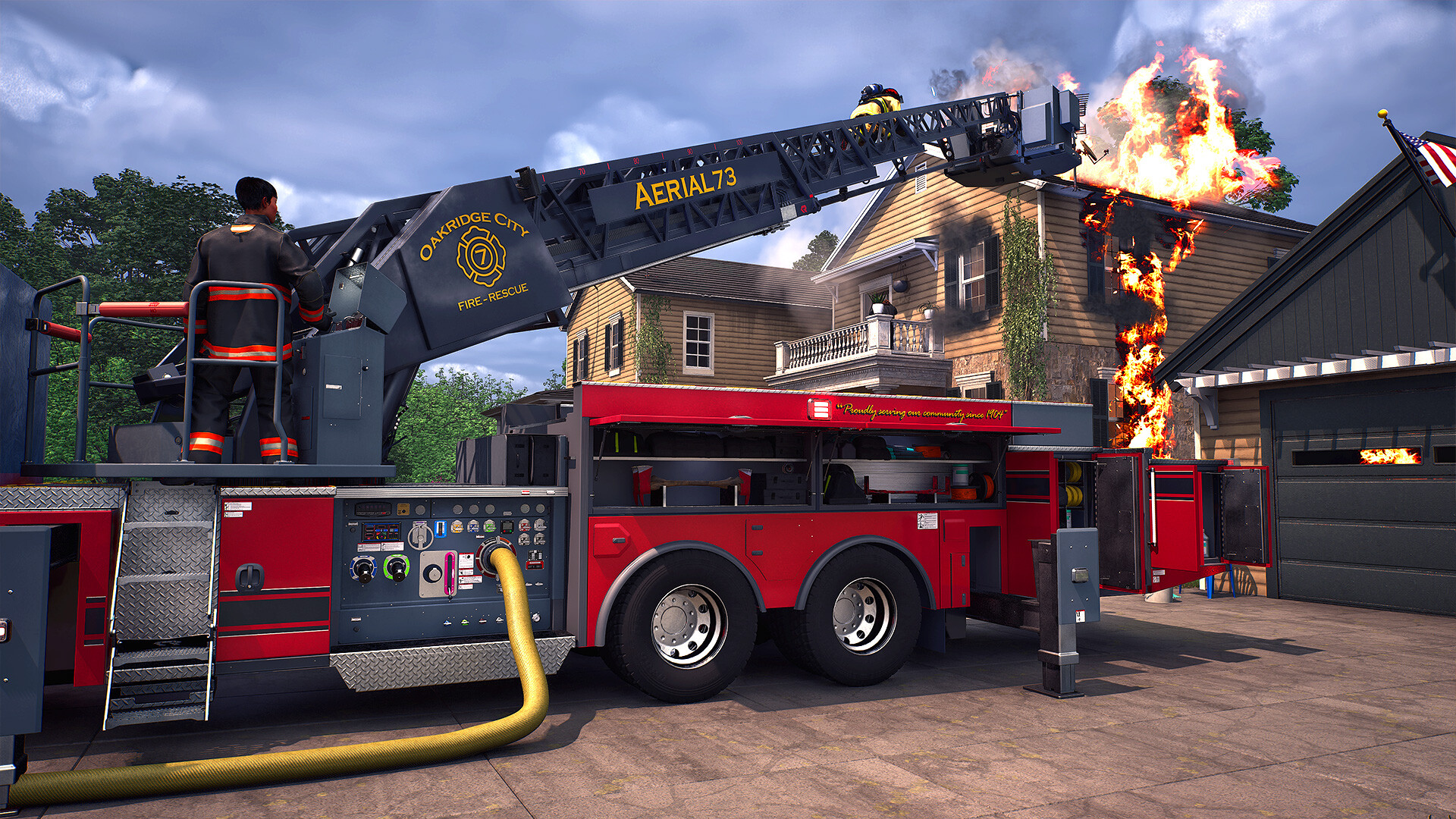 《消防模拟：火苗燃动/Firefighting Simulator: Ignite》PC中文版下载-含v1.0012-吾爱自习网