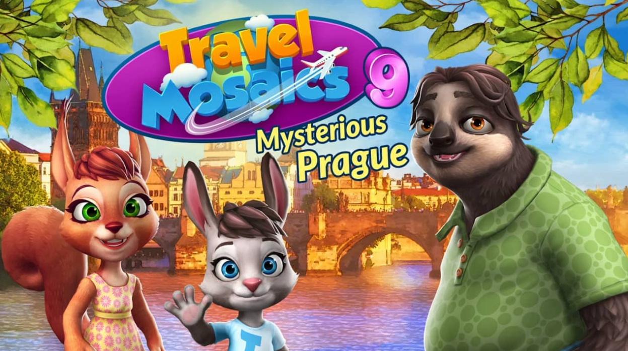 《旅行马赛克9：神秘布拉格 Travel Mosaics 9: Mysterious Prague》Switch英文版NSP下载-吾爱自习网