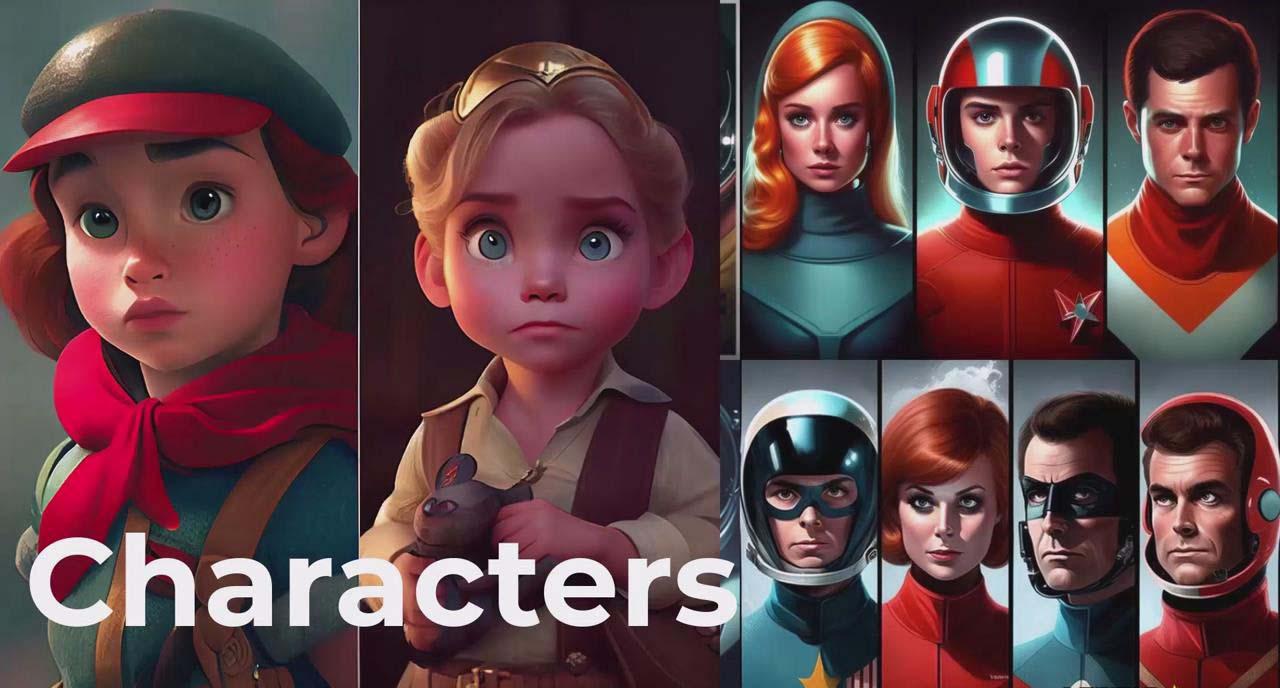 图片[3]-掌握 MidJourney V5 AI + ChatGPT创建一致的角色设计图像-22节课-中英字幕-吾爱自习网