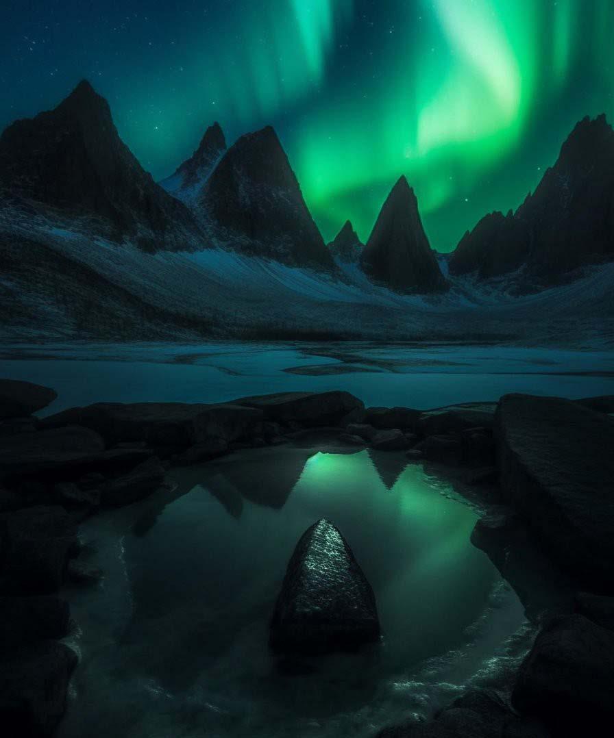 图片[2]-(8717期)摄影师 Daniel Laan 使用ChatGPT与Midjourney生成风光图像-中英字幕-吾爱自习网