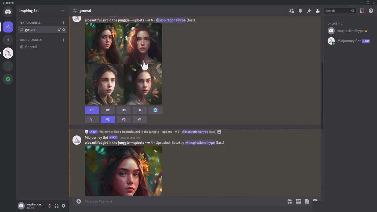 图片[4]-掌握 MidJourney V5 AI + ChatGPT创建一致的角色设计图像-22节课-中英字幕-吾爱自习网