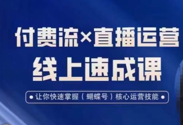 视频号付费流实操课程，付费流✖️直播运营速成课，让你快速掌握视频号核心运营技能-吾爱自习网