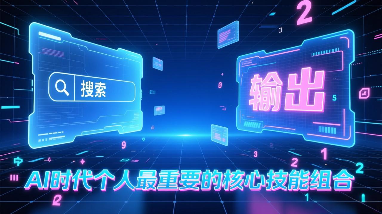 付费文章：AI时代个人最重要的核心技能组合：“输出能力”和“搜索能力”-吾爱自习网