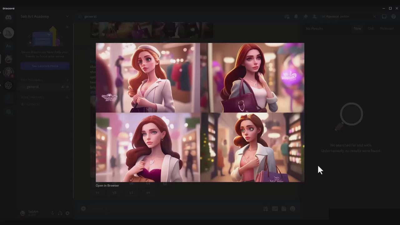 图片[5]-掌握 MidJourney V5 AI + ChatGPT创建一致的角色设计图像-22节课-中英字幕-吾爱自习网