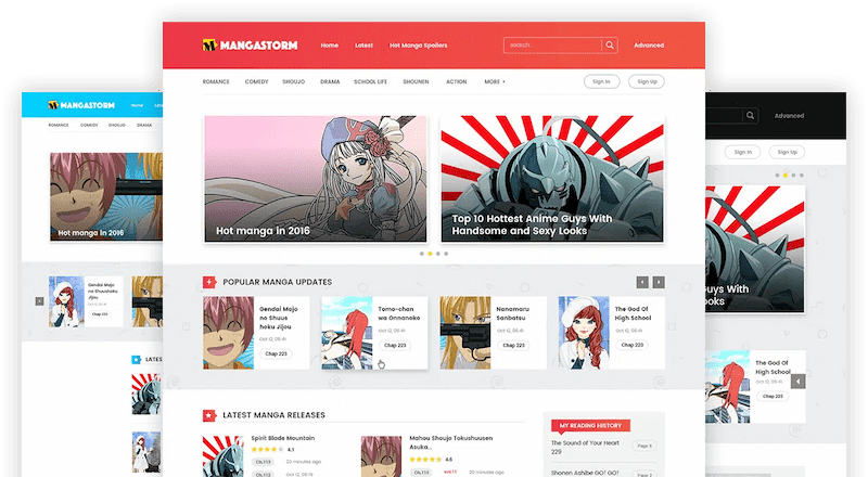 Madara 2.2.2.1主题源码 | 响应式WordPress漫画小说主题模板-吾爱自习网