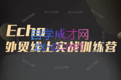 Echo老师·外贸线上实战训练营-吾爱自习网