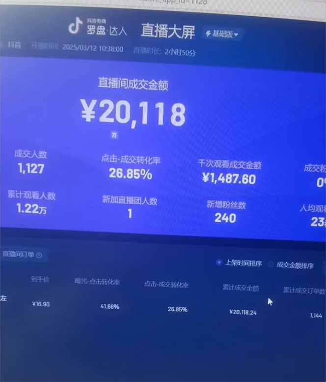 图片[3]-日赚6000+！抖音小时达Ai无人直播躺赚新风口，0门槛吃官方亿级流量！-吾爱自习网