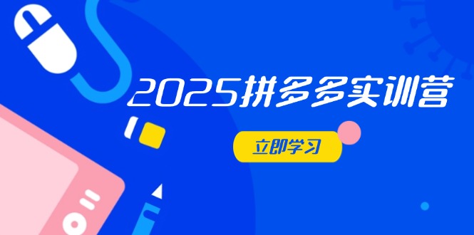 2025拼多多实训营：深度剖析运营关键，助力电商人快速提升-吾爱自习网