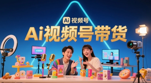 风口已至！AI视频号带货轻松月入过1W，99%的普通人却卡在内容制作门槛-吾爱自习网